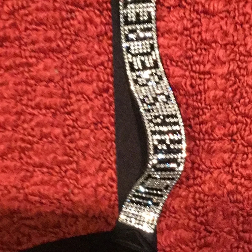 Victoria Secret Glitter strap bra_2